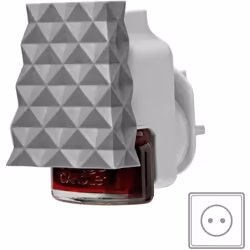 Yankee Candle Base Per Diffusore Di Fragranza Elettrico Scentplug Faceted Pattern Regalando fino a 30 giorni di autentica fra ...