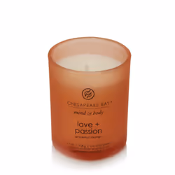 Chesapeake Bay Love & Passion candela di cera Cilindro Pompelmo, Mango Arancione 1 pz - Vista aggiuntiva 2