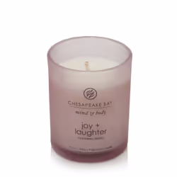 Chesapeake Bay Joy & Laughter candela di cera Cilindro Viola 1 pz - Vista aggiuntiva 2