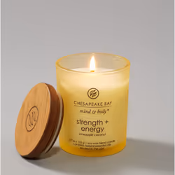 Chesapeake Bay Strength & Energy candela di cera Cilindro Giallo 1 pz - Vista aggiuntiva 2