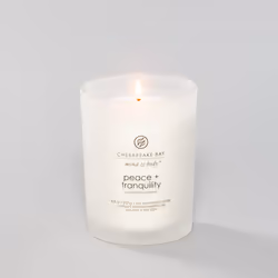 Chesapeake Bay Peace & Tranquility candela di cera Rotondo Bianco 1 pz - Vista aggiuntiva 2