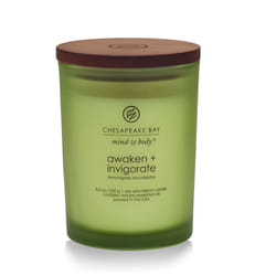 Chesapeake Bay Awaken & Invigorate candela di cera Rotondo Verde 1 pz