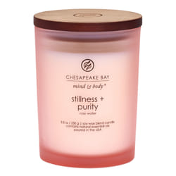 Chesapeake Bay Stillness + Purity candela di cera Cilindro Rosa 1 pz