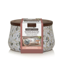 Yankee Candle Ocean Hibiscus candela di cera Rotondo Cetriolo, Kiwi, Limone, Melone, Muschio, Anguria Rosa 1 pz