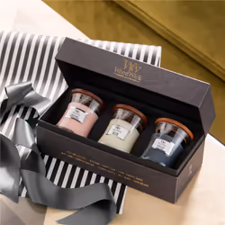 WoodWick 3 Mini Jar Giftset Floral candela di cera Rotondo Multicolore 3 pz - Vista aggiuntiva 3