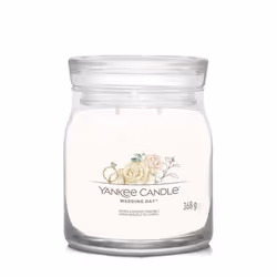 Yankee Candle Wedding Day, Cilindro, Bianco, Floreale, Fruttato, 50 h, 1 pz