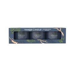 Yankee Candle Bayside Cedar, Rotondo, Nero, CEDAR, 10 h, 3 pz