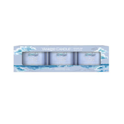 Yankee Candle Ocean Air candela di cera Rotondo Oceano Blu 3 pz