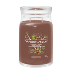 Yankee Candle Signature candela di cera Cilindro Legno di betulla Marrone 1 pz