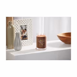 Yankee Candle Signature candela di cera Cilindro Legno di betulla Marrone 1 pz