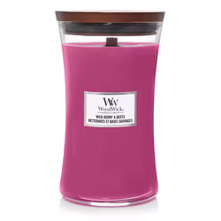 WoodWick Wild Berry & Beets Large Jar, Rotondo, Rosa, 1 pz