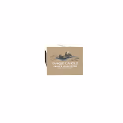 Yankee Candle Amber & Sandalwood candela di cera Rotondo Ambra, Legno di Sandalo Marrone 1 pz - Vista aggiuntiva 4