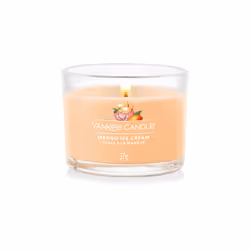Yankee Candle Mango Ice Cream, Rotondo, Arancione, Banana, Arancione, Ananas, Vaniglia, 1 pz