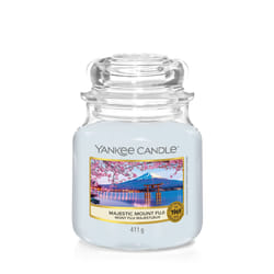 Yankee Candle Majestic Mount Fuji candela di cera Rotondo Blu 1 pz