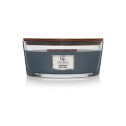 Woodwick - Candela a forma ellittica Evening Onyx 453g