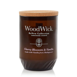 WoodWick Cherry Blossom & Vanilla candela di cera Altro Vaniglia, Fiori di ciliegio Marrone 1 pz