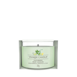 Yankee Candle Cucumber Mint Cooler candela di cera Rotondo Cetriolo, Eucalipto, Pompelmo, Giacinto, Limone, Arancione, Muschio bianco Verde 1 pz