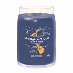 Yankee Candle Twilight Tunes candela di cera Cilindro Cardamomo, Legnoso Blu 1 pz - Vista aggiuntiva 3