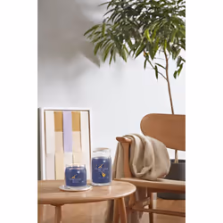 Yankee Candle Twilight Tunes candela di cera Cilindro Cardamomo, Legnoso Blu 1 pz - Vista aggiuntiva 4