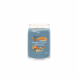 Yankee Candle 1743371E candela di cera Cilindro Cardamomo, Oud, Vaniglia Blu 1 pz