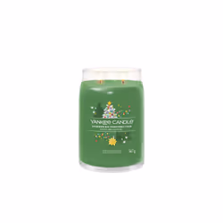 Yankee Candle 1743380E candela di cera Cilindro Fir balsam, Dewy Greens, Spice Verde 1 pz - Vista aggiuntiva 4