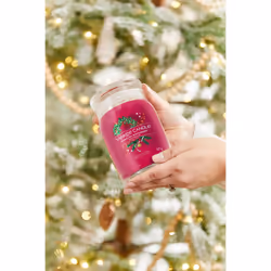 Yankee Candle Sparkling Winterberry candela di cera Rotondo Rosso 1 pz - Vista aggiuntiva 4