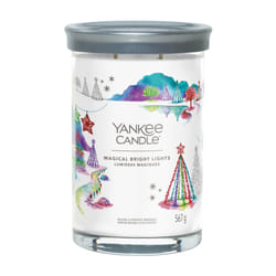 Yankee Candle Magical Bright Lights candela di cera Rotondo Bianco 1 pz