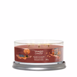 Yankee Candle Autumn Daydream candela di cera Cilindro Cioccolato 1 pz