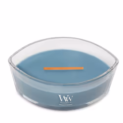 WoodWick Evergreen Cashmere candela di cera Ellisse Verde 1 pz - Vista aggiuntiva 4