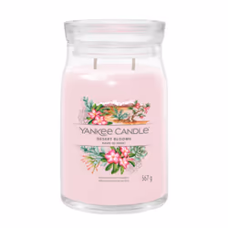 Yankee Candle Desert Blooms, Cilindro, Rosa, Legnoso, 100 h, 1 pz