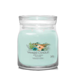 Yankee Candle Aloe & Agave candela di cera Cilindro Blu 1 pz