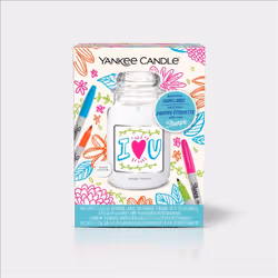Yankee Candle 10.17578.067E candela di cera Cilindro Trasparente, Bianco 1 pz - Vista aggiuntiva 3