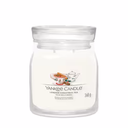 Yankee Candle London Christmas Tea, Rotondo, Bianco, 50 h, 1 pz
