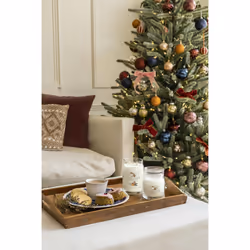 Yankee Candle London Christmas Tea candela di cera Rotondo Bianco 1 pz