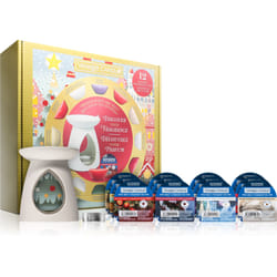 Yankee Candle Christmas Collection Aromalamp & 12 Wax Melts