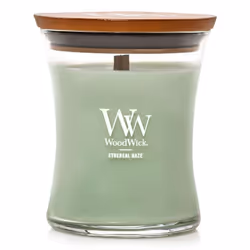 WoodWick Ethereal Haze, Rotondo, Verde chiaro, 68 h, 1 pz