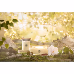 WoodWick Solar Haze candela di cera Rotondo Crema 1 pz - Vista aggiuntiva 3