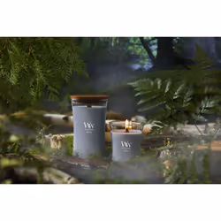 WoodWick Terra Haze candela di cera Rotondo Grigio 1 pz - Vista aggiuntiva 2