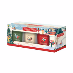 Yankee Candle 2652679E candela di cera Rotondo Multicolore 3 pz - Vista aggiuntiva 4