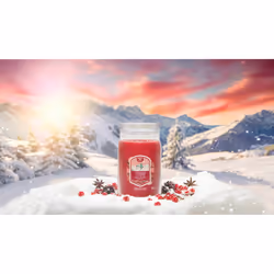 Yankee Candle 2653153E candela di cera Rotondo Rosso 1 pz - Vista aggiuntiva 3