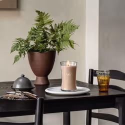 WoodWick Patchouli Creme candela di cera Altro Marrone, Trasparente, Legno 1 pz - Vista aggiuntiva 6