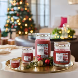 Yankee Candle Christmas Eve candela di cera Cilindro Dolce, Spice Rosa 1 pz - Vista aggiuntiva 2