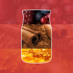 Yankee Candle Christmas Eve candela di cera Cilindro Dolce, Spice Rosa 1 pz - Vista aggiuntiva 3