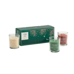 Yankee Candle Magical Christmas Moments Gift Set candela di cera Cilindro Floreale Multicolore 3 pz