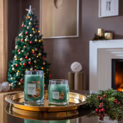 Yankee Candle Tree Trimming candela di cera Cilindro Agrume Verde 1 pz - Vista aggiuntiva 2