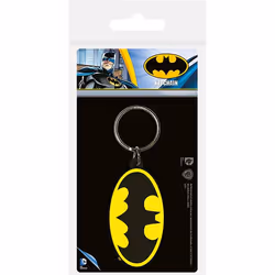 Pyramid International RK38190C, Portachiavi, Nero, Giallo, Unisex, CHN, Batman, 1 pz
