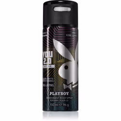 Trasforma i tuoi profumi in un ensemble armonico. Il deodorante Playboy You 2.0 Loading rilascia lo stesso aroma del tuo prof ...