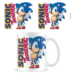 PYRAMID Sonic The Hedgehog (Classic Gaming Icon) tazza Multicolore, Bianco Universale 1 pz