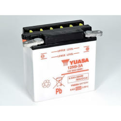 YUASA YUASA Batteria YUASA convenzionale senza acid pack - 12N9-3A Batteria senza pacco acido, dimensione 135 mm