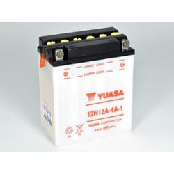 YUASA YUASA Batteria YUASA convenzionale senza acid pack - 12N12A-4A-1 Batteria senza pacco acido